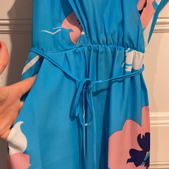 Yumi Kim Goddess Floral Faux Wrap dress XS - Picture 8 of 10